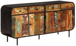 vidaXL Dulap, 140x35x70 cm, lemn masiv reciclat si metal GartenMobel Dekor (355845) Comoda