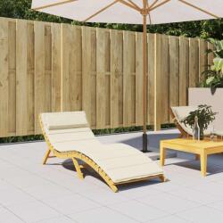 vidaXL Perna de sezlong, crem, 180x60x4 cm, textil Oxford GartenMobel Dekor (361854)