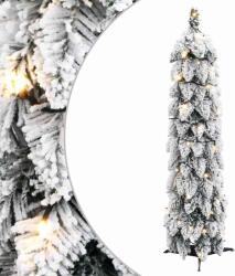 vidaXL Brad de Craciun artificial pre-iluminat 45 LED-uri/zapada 90 cm GartenMobel Dekor (357695)