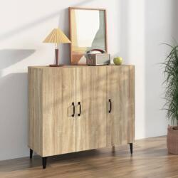 vidaXL Servanta, stejar sonoma, 90x34x80 cm, lemn compozit GartenMobel Dekor (812504) Comoda