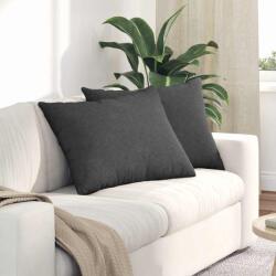 vidaXL Perne pentru canapea 2 pcs Gri închis 70 x 50 cm GartenMobel Dekor (42013775)