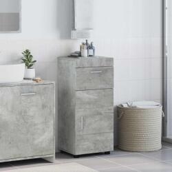 vidaXL Set dulap baie cu sertar TULUM Gri din beton 37 x 31, 5 x 82 cm GartenMobel Dekor (880344)