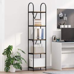 vidaXL Raft pentru carti stejar artizanal 40 x 30 x 183 cm GartenMobel Dekor (879928) Biblioteca