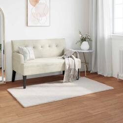vidaXL Covor din Blana Faux de Iepure Olite Crem 60 x 110 cm Poliester GartenMobel Dekor (42021653) Covor