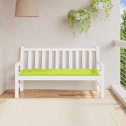 vidaXL Perna de banca, verde aprins, 150x50x7 cm, material oxford GartenMobel Dekor (361613)