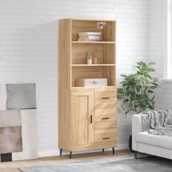 vidaXL Dulap înalt, stejar sonoma, 69, 5x34x180 cm, lemn compozit GartenMobel Dekor (3190040) Comoda