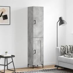 vidaXL Dulap înalt, gri beton, 34, 5x34x180 cm, lemn prelucrat GartenMobel Dekor (3199109) Comoda