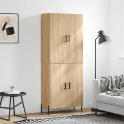 vidaXL Dulap înalt, stejar sonoma, 69, 5x34x180 cm, lemn compozit GartenMobel Dekor (3195686) Comoda