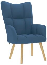 vidaXL Scaun de relaxare, albastru, material textil GartenMobel Dekor (4016775)