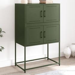 vidaXL Dulap, verde maslina, 68, 5x38, 5x107 cm, otel GartenMobel Dekor (846486) Comoda