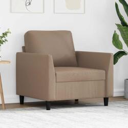 vidaXL Canapea de o persoana, cappuccino, 60 cm, piele ecologica GartenMobel Dekor (359327) Canapea