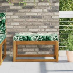 vidaXL Perna de Sezut pentru Exterior Frunze Tropicale 80 x 40 x 8 cm GartenMobel Dekor (900960)