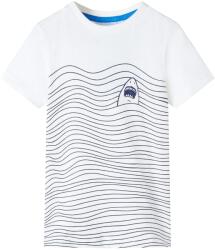 vidaXL Tricou pentru copii, ecru, 104 GartenMobel Dekor (12320)