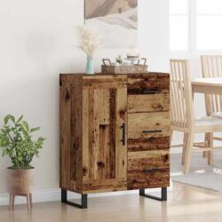 vidaXL Bufet Lemn Vechi 69, 5 x 34 x 90 cm Lemn Ingineresc si Fier GartenMobel Dekor (881645) Comoda