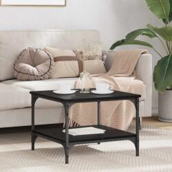 vidaXL Masa de cafea Stejar Negru 55 x 55 x 40 cm Lemn compozit GartenMobel Dekor (881901)