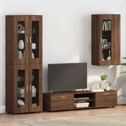 vidaXL Cabinet suspendat Stejar brun 55 x 29 x 100 cm Lemn compozit GartenMobel Dekor (880228)