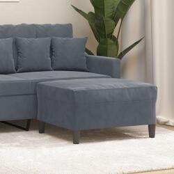 vidaXL Taburet, gri închis, 70x55x41 cm, catifea GartenMobel Dekor (349318)