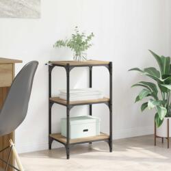 vidaXL Dulap pentru carti stejar artizanal 40 x 33 x 70, 5 cm GartenMobel Dekor (881103) Biblioteca