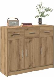 vidaXL Dulap, stejar artizanal, 91x28x75 cm, lemn prelucrat GartenMobel Dekor (855895) Comoda