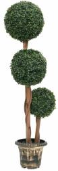 vidaXL Planta artificiala cimisir cu ghiveci verde 119cm forma minge GartenMobel Dekor (336514)