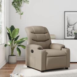 vidaXL Fotoliu rabatabil, cappuccino, piele ecologica GartenMobel Dekor (374139)