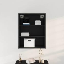 vidaXL Cafeteria suspendata Pe perete Stejar Negru 69.5 x 32.5 x 90 cm GartenMobel Dekor (862794) Comoda