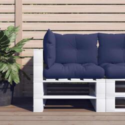 vidaXL Perne canapea din paleti, 3 buc. , bleumarin, textil Oxford GartenMobel Dekor (378199)