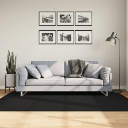 vidaXL Covor HUARTE, fir scurt, moale si lavabil, negru, 140x200 cm GartenMobel Dekor (375115) Covor