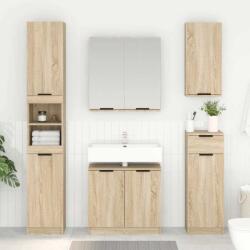 vidaXL Dulap de Baie Stejar Sonoma 64, 5 x 33, 5 x 59 cm Lemn compozit GartenMobel Dekor (880739)