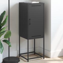 vidaXL Dulap înalt, negru, 36x39x107 cm, otel GartenMobel Dekor (846530) Comoda