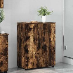 vidaXL Dulap de Baie Stejar afumat 60 x 35 x 80 cm Lemn compozit GartenMobel Dekor (883309)