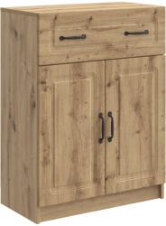 vidaXL Bufet Stejar Artizanal 66 x 34, 5 x 87 cm Lemn prelucrat GartenMobel Dekor (895794) Comoda