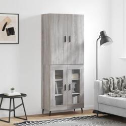 vidaXL Dulap înalt, gri sonoma, 69, 5x34x180 cm, lemn compozit GartenMobel Dekor (3195753) Comoda
