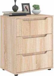 vidaXL Bufeta „VISNES Stejar Sonoma 60x40x73 cm lemn prelucrat GartenMobel Dekor (4108287) Comoda