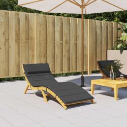 vidaXL Perna de sezlong, negru, 180x60x4 cm, textil Oxford GartenMobel Dekor (361859)