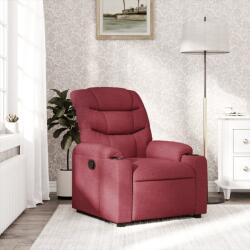 vidaXL Fotoliu rabatabil, rosu vin, material textil GartenMobel Dekor (374150)