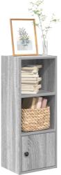 vidaXL Biblioteca, gri sonoma, 31x24x77 cm, lemn prelucrat GartenMobel Dekor (860333) Biblioteca