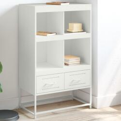 vidaXL Dulap înalt, alb, 68, 5x39x111, 5 cm, otel laminat la rece GartenMobel Dekor (846607) Comoda