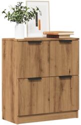 vidaXL Dulap, stejar artizanal, 60x30x70 cm, lemn prelucrat GartenMobel Dekor (856841) Comoda