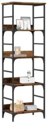 vidaXL Biblioteca, lemn vechi, 50x33x153 cm, lemn prelucrat GartenMobel Dekor (857468) Biblioteca
