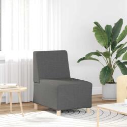 vidaXL Fotoliu canapea, gri închis, 55 cm, material textil GartenMobel Dekor (4108469) Canapea