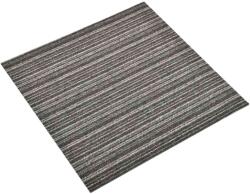 vidaXL Covor 20 pcs Anthracit în dungi 50 x 50 cm 100% polipropilena GartenMobel Dekor (42046745) Covor