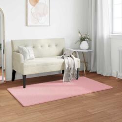 vidaXL Covor din Blana Faux de Iepure Olite Roz 80 x 150 cm Poliester GartenMobel Dekor (42021698) Covor
