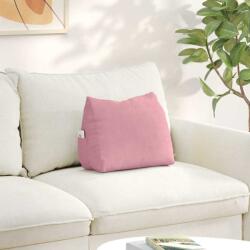 vidaXL Perna pentru spate Roz 45 x 20 x 35 cm Tesatura din corduroy GartenMobel Dekor (42015023)