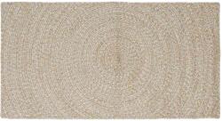 vidaXL Covor Natural si Alb 80 x 150 cm Iuta GartenMobel Dekor (42010597) Covor