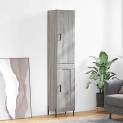 vidaXL Dulap înalt, gri sonoma, 34, 5x34x180 cm, lemn prelucrat GartenMobel Dekor (3199119) Comoda