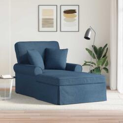 vidaXL Chaise Lounge cu fusta albastru 91 x 157 x 91 cm tesatura GartenMobel Dekor (42022946)