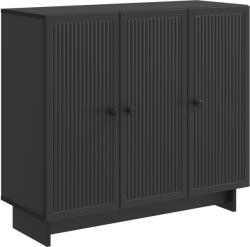 vidaXL Bufet Negru 89 x 34, 5 x 80 cm Lemn prelucrat GartenMobel Dekor (893956) Comoda
