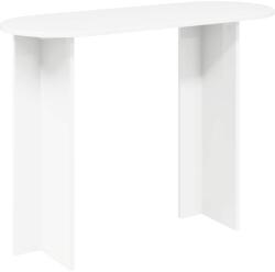 vidaXL Masa de consola Alb 100 x 39, 5 x 75 cm Lemn prelucrat GartenMobel Dekor (8001149)