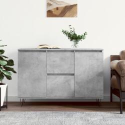 vidaXL Servanta, gri beton, 104x35x70 cm, lemn prelucrat GartenMobel Dekor (827208) Comoda